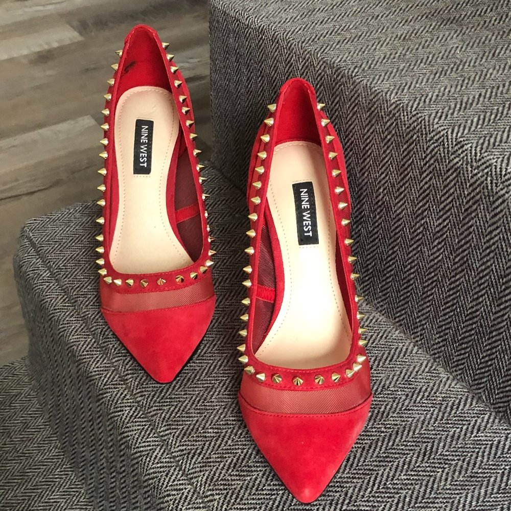 Nine West Suede Heels